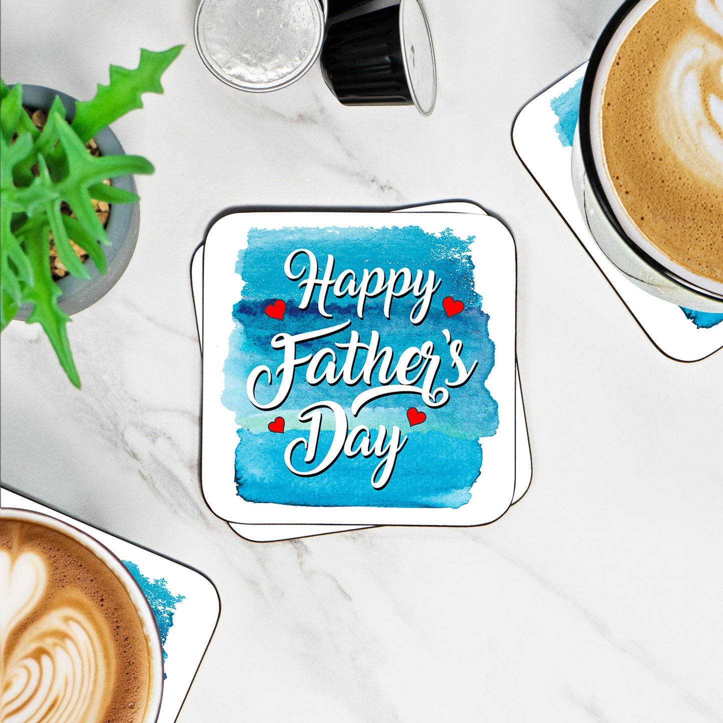 "Happy Father's Day" - Coaster