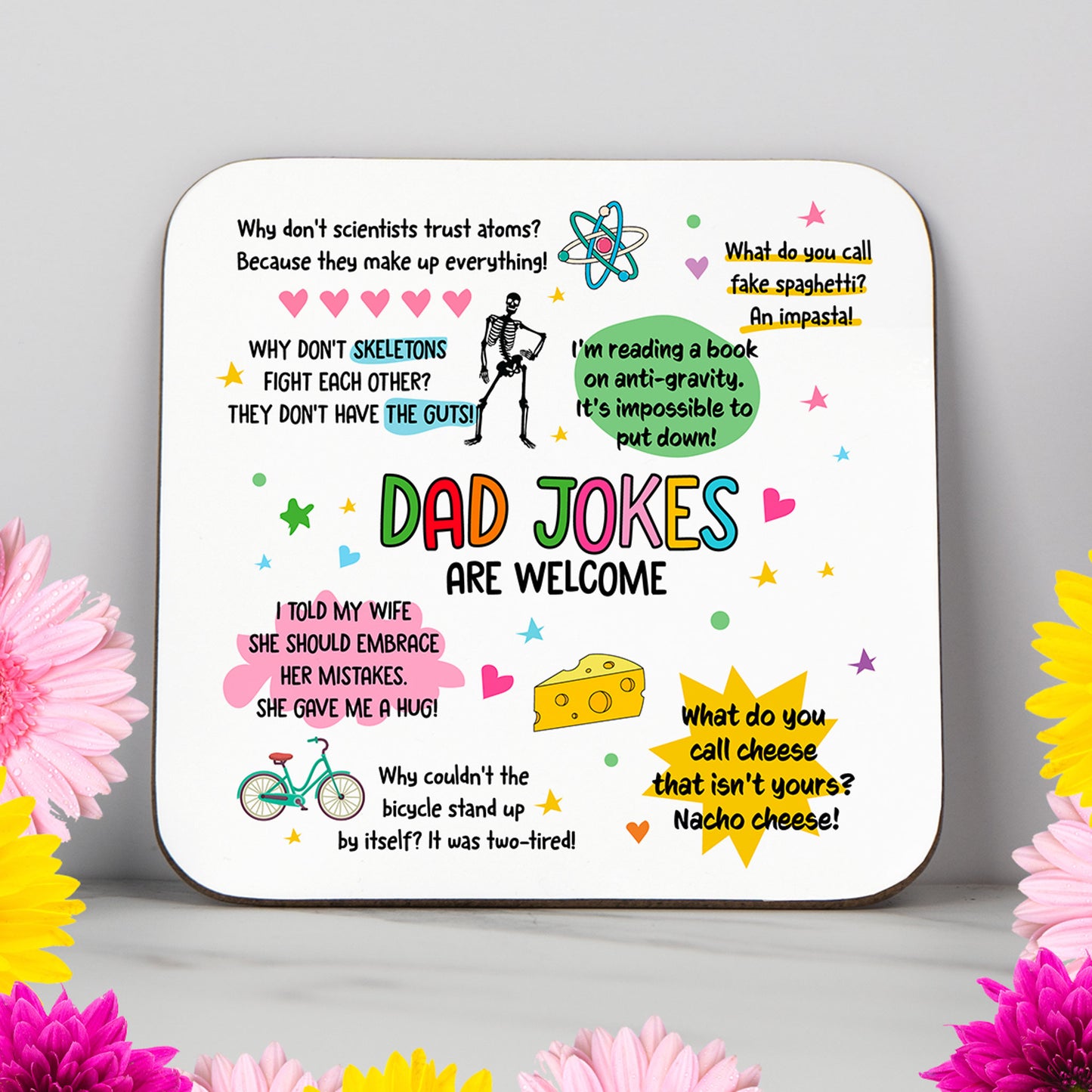 Dad Jokes Coaster
