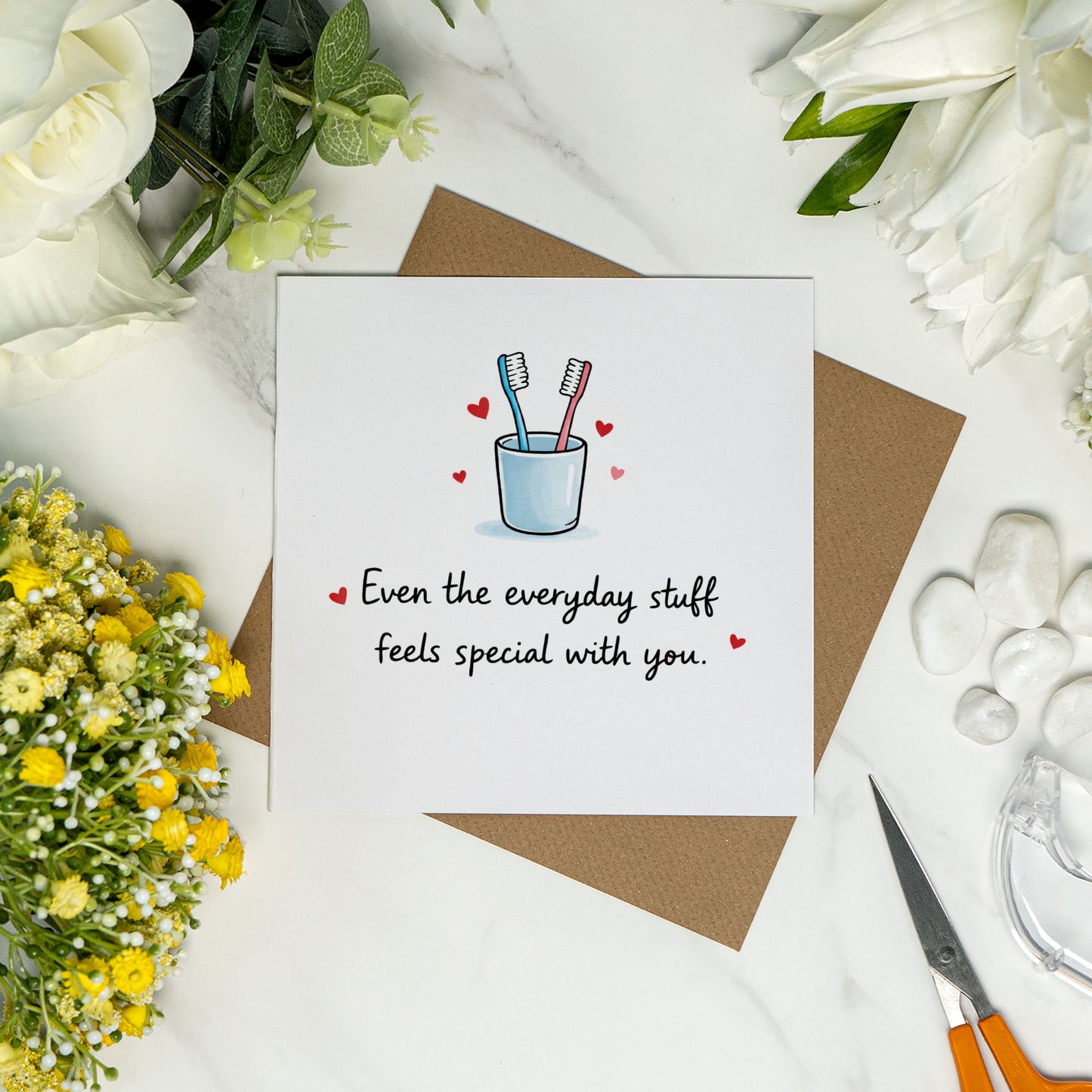 Even the Everyday Stuff Feels Special With You – Romantic Love Card