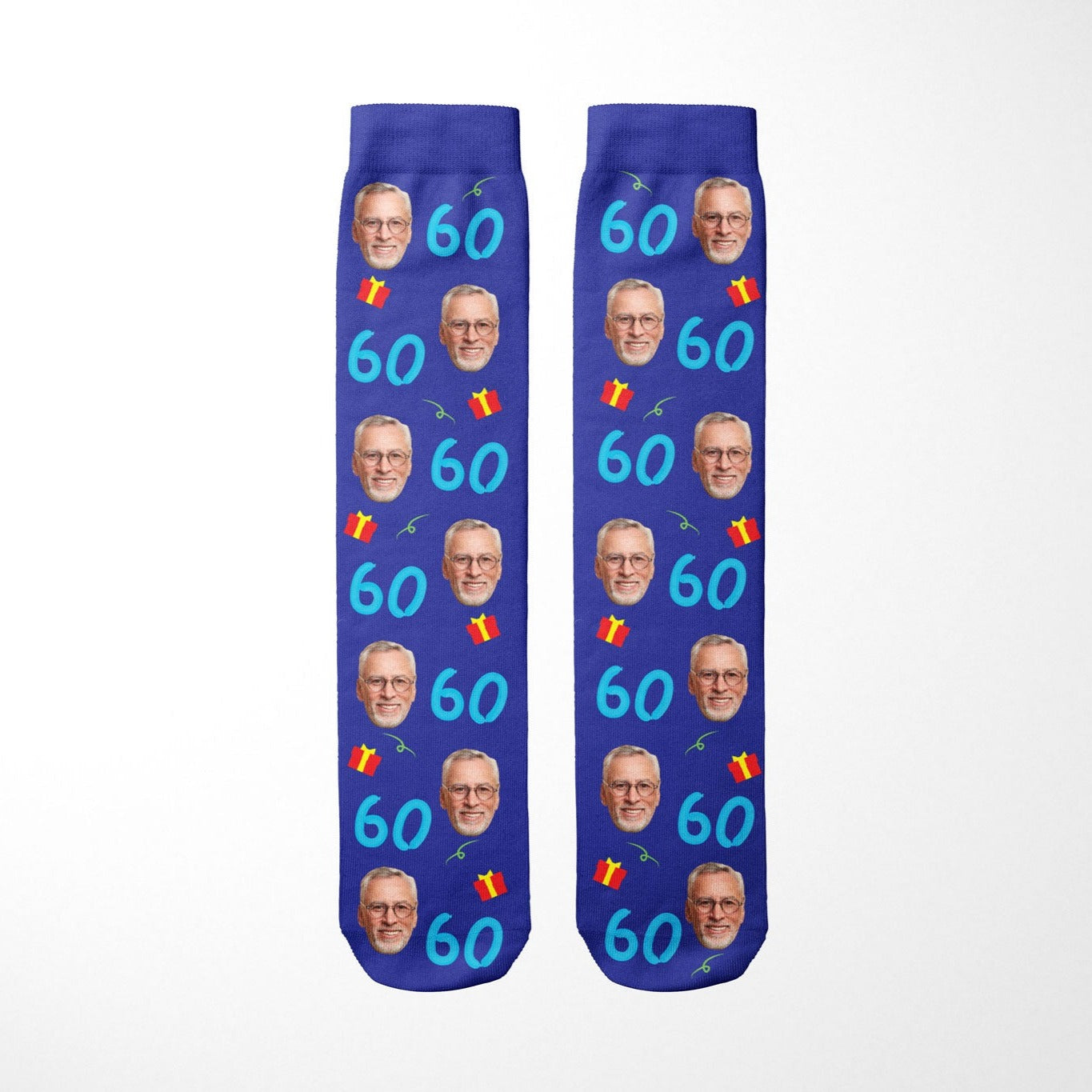 60th! Personalised Socks