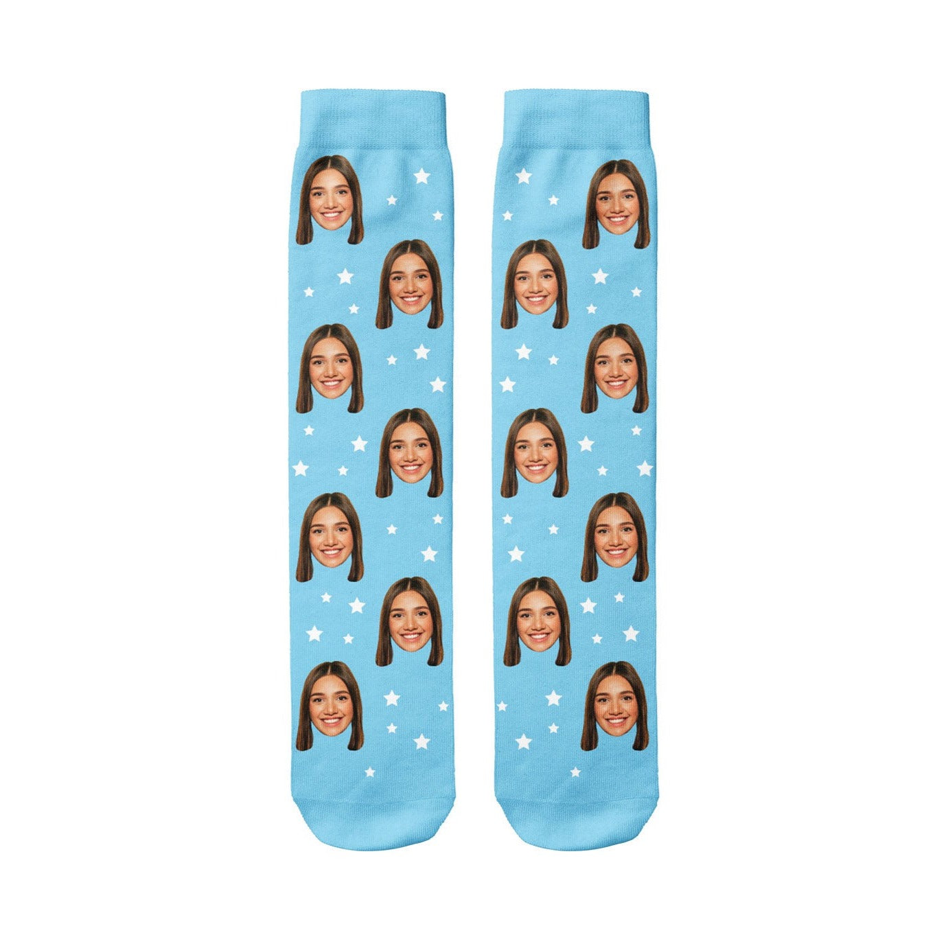 Stars & Face Socks